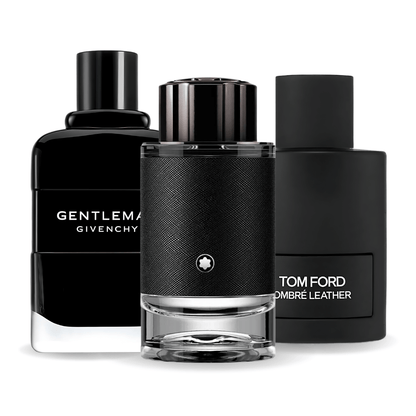 Σετ 3 αρωμάτων | Tom Ford Ombre Leather, Givenchy Gentleman, Montblanc Explorer 100 ml