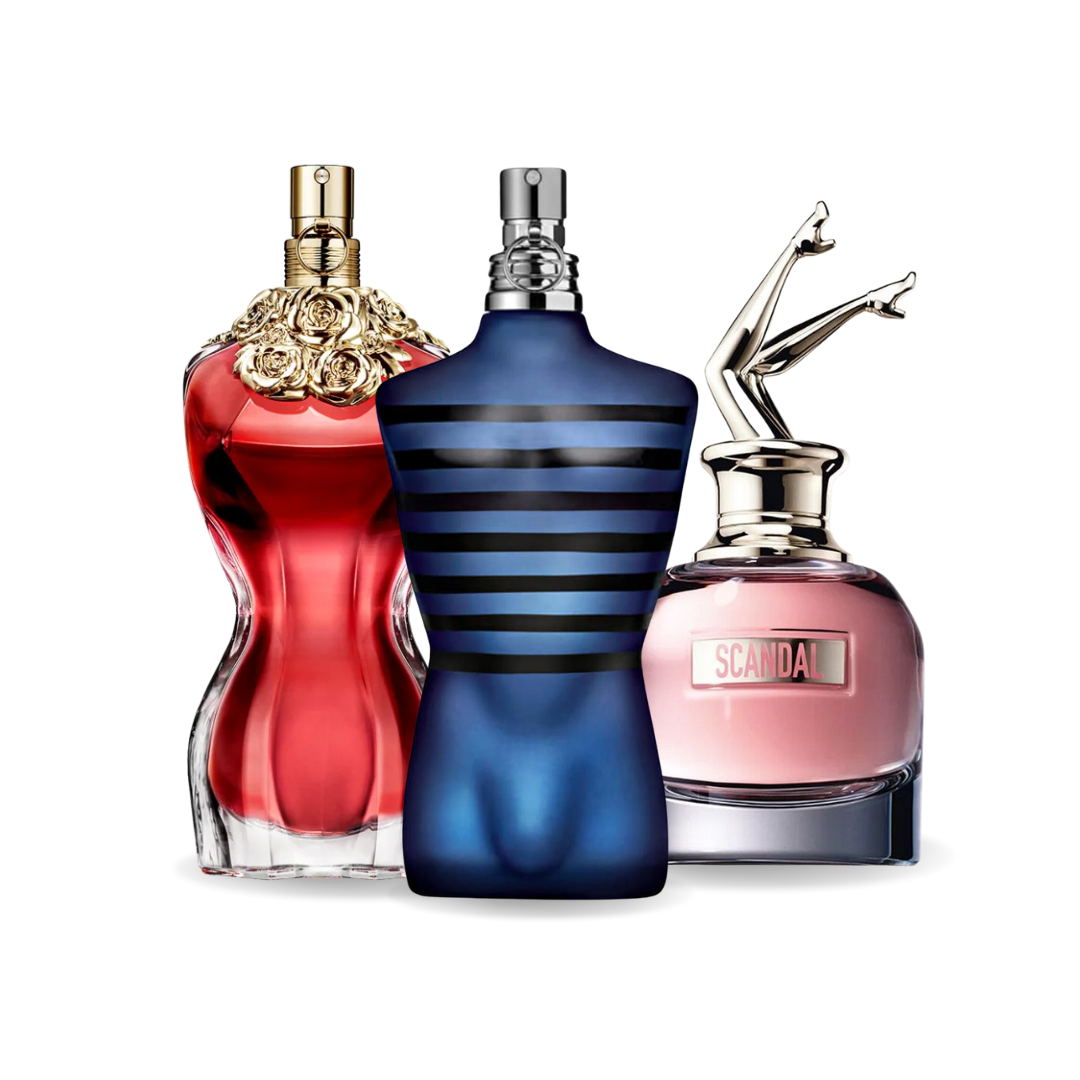 Σετ 3 αρωμάτων | LA BELLE, ULTRA MALE, Gaultier SCANDAL 100 ml