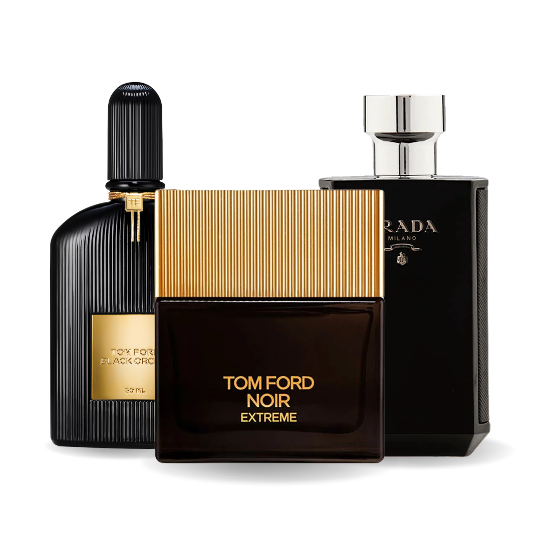 Σετ 3 αρωμάτων | BLACK ORCHID, NOIR EXTREME, PRADA INTENSE 100 ml