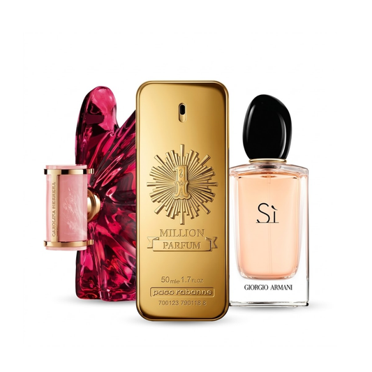 Σετ 3 αρωμάτων | Sospiro La Bomba, Armani Sì, Paco Rabanne 1 Million 100 ml