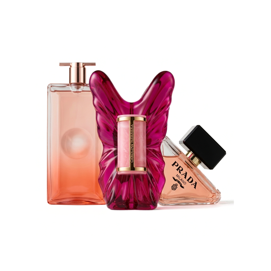 Σετ 3 αρωμάτων | Idôle od Lancôme, Carolina Herrera La Bomba, Prada Prada PARADOXE 100 ml