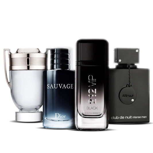 Σετ 4 αρωμάτων | One Million Royal + 212 VIP Men + Sauvage Dior + Versace Eros 100 ml