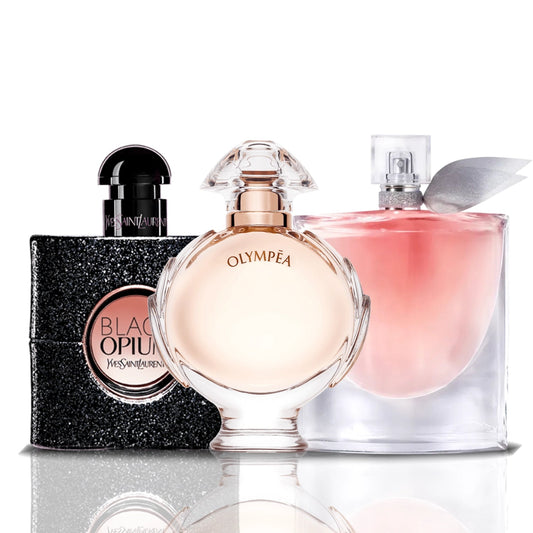 Σετ 3 αρωμάτων | Black Opium + Olympea + La Vie Est Belle 100 ml